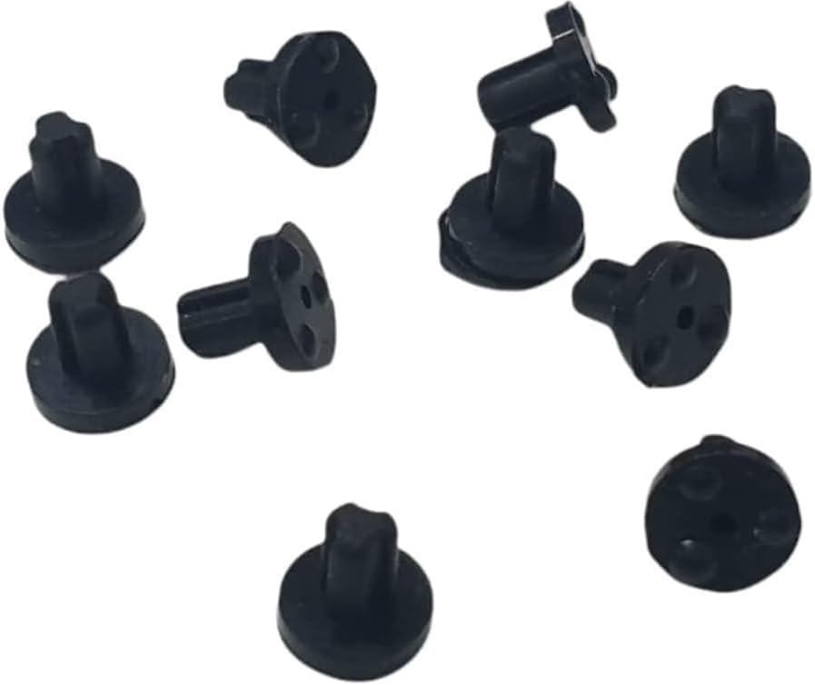 Jpshop Kit 10 Gommini Piedini in Gomma per Griglia Piano di Cottura Cucina