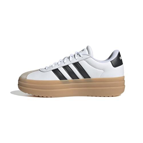 Adidas VL Court Bold Shoes Donna Bianco Nero Beige