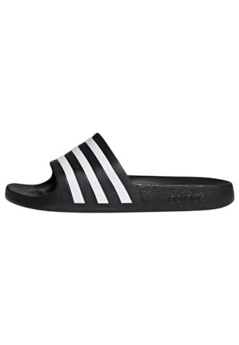 adidas Adilette Aqua Slides, Infradito Unisex - Adulto, Core Black Cloud White Core Black, 44.5 EU