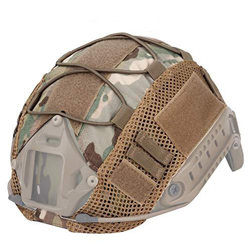 ATAIRSOFT Telo Tattico per Casco Airsoft Paintball Militare - Mimetico MC