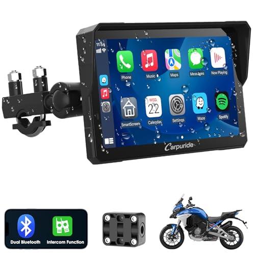 Carpuride W702 Pro: Schermo Moto Carplay con Interfono e Funzioni Avanzate