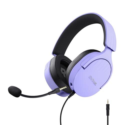 Trust Gaming GXT 489P Fayzo Cuffie Gaming - Porpora