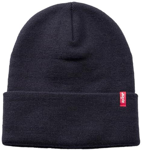 Levi's Slouchy Red Tab Beanie - Berretto Unisex Adulto Blu