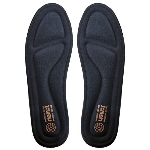 Riemot Solette Memory Foam Blu Navy - Comfort e Ammortizzazione per Scarpe Uomo Donna