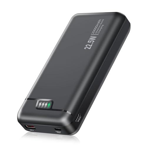 Power Bank 20000mAh 22.5W Caricatore Portatile USB C
