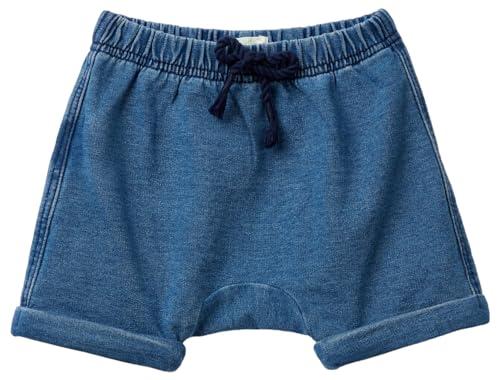 Short United Colors of Benetton in Denim Felpa