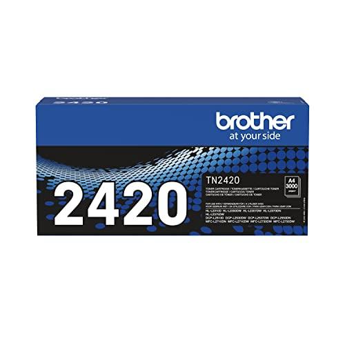 Brother TN2420| Toner Originale| Alta Capacità| 3000 pag|per Stampanti MFCL2710DW/MFCL2710DN/MFCL2730DW/MFCL2750DW/DCPL2510D/DCPL2550DN/HLL2310D/HLL2350DW/HLL2370DN/HLL2375DW| Colore Nero