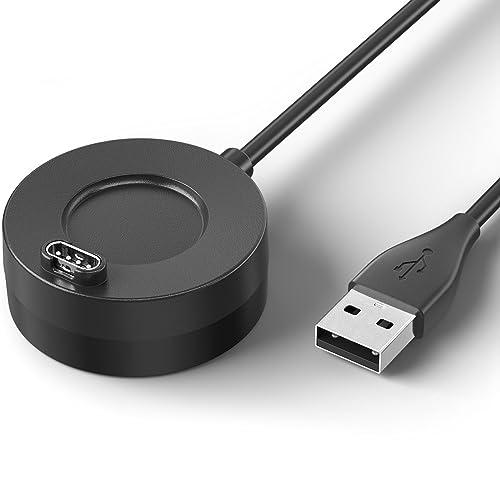 Amzpas Caricatore USB per Garmin Fenix, Forerunner, Vivoactive e Altri Modelli