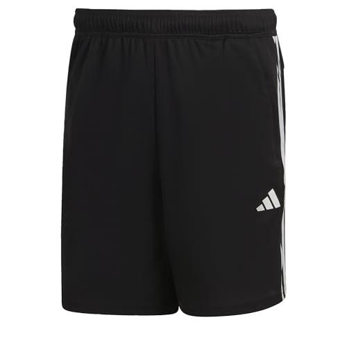 Adidas Train Essentials Piqué 3-Stripes Training Shorts - Nero