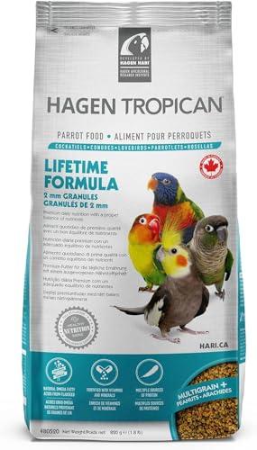 Hari Tropican Lifetime Granuli per Cacatua e Pappagallini - 820g