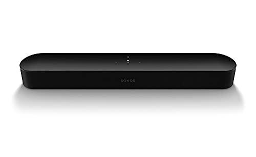 Sonos Beam (Gen 2) Soundbar TV Smart, Dolby Atmos, Surround 3d, Wi-Fi, Compatibile con Alexa e Google Assistant Integrati, Nero
