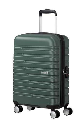 American Tourister Flashline - Spinner S, bagaglio a mano, 55 cm, 34 L, verde (Dark Forest)