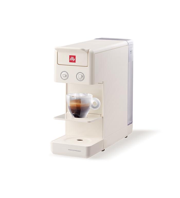 Illy Caffè Y3.3 Bianca Iperespresso - Macchina da Caffè Espresso e Americano