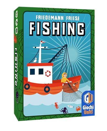 Giochi Uniti - Fishing – Gioco da tavolo, 3-5 Giocatori, 8+ Anni, GU833, Edizione italiana