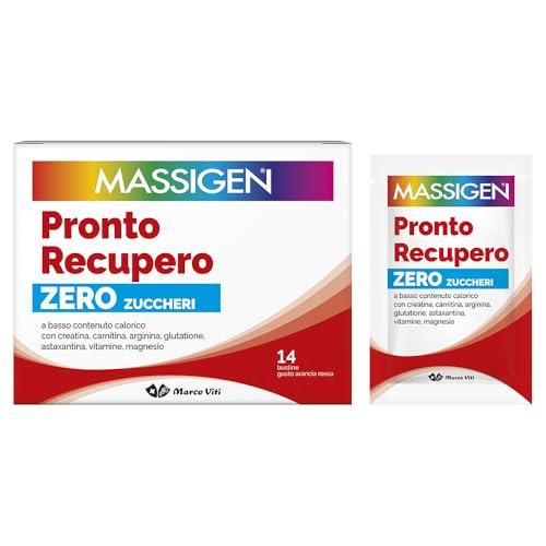 MASSIGEN Pronto Recupero Zero Zuccheri - Integratore Energetico