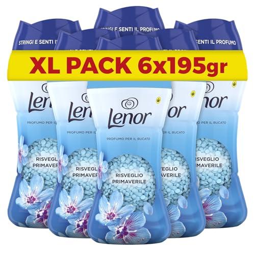 Lenor Perle Profumate Risveglio Primaverile - Maxi Scorta 6 x 195g
