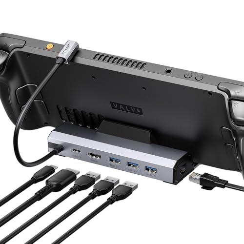 JSAUX Docking Station 6-in-1 per Steam Deck/ROG Ally X/Legion Go/MSI Claw
