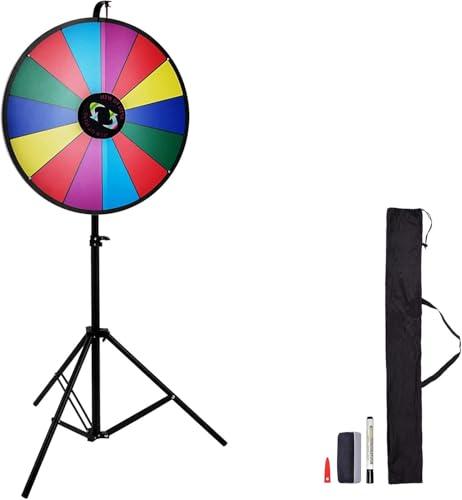 Ruota della Fortuna VEVOR 24 Pollici con Treppiede Regolabile