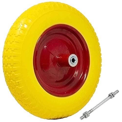 Bakaji Ruota Piena Antiforatura per Carriola - 35cm
