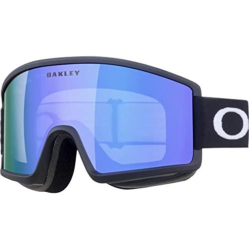Oakley Maschera da Sci Target Line M, Matte Black - Violet Iridium