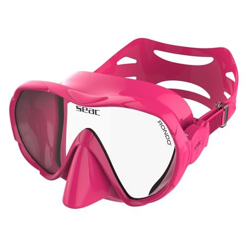 SEAC Rondò, Maschera Frameless Monovetro per Immersione e Snorkeling