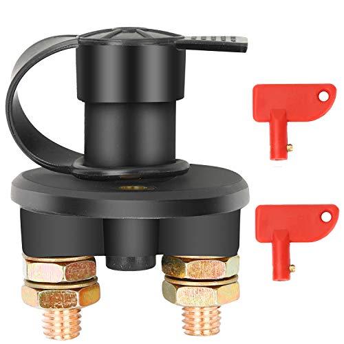 Bolatus Staccabatteria Interruttore 12V/24V per Auto, Moto, Marine, Camion, Barca