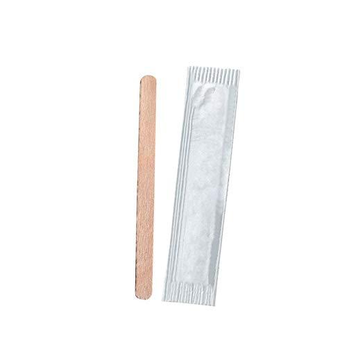 Palette Caffè Biodegradabili Monouso in Legno Imbustate Singolarmente - 1000 Pezzi