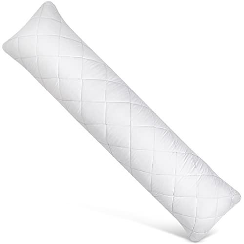 Utopia Bedding Cuscino per il Corpo Trapuntato, 40x145 cm