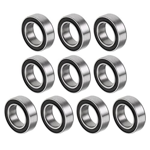 QUARKZMAN MR106-2RS Cuscinetti a Sfere in Acciaio al Cromo, 6x10x3mm, Confezione da 10