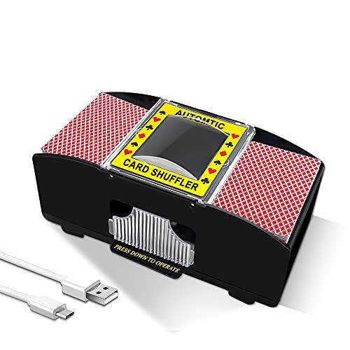 Ni-SHEN Mescolatore Automatico di Carte Elettrico - 1-2 Mazzi