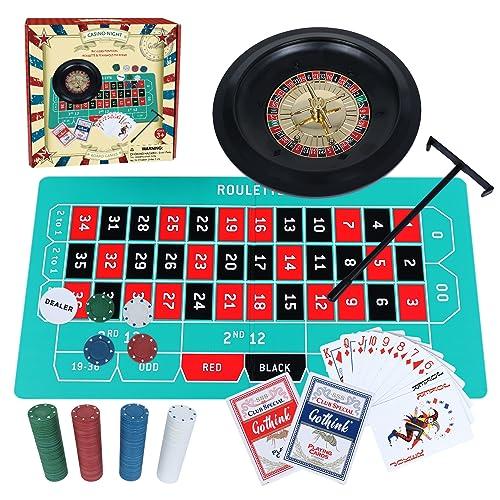 Set Roulette GOTHINK con Poker Texas Hold'em