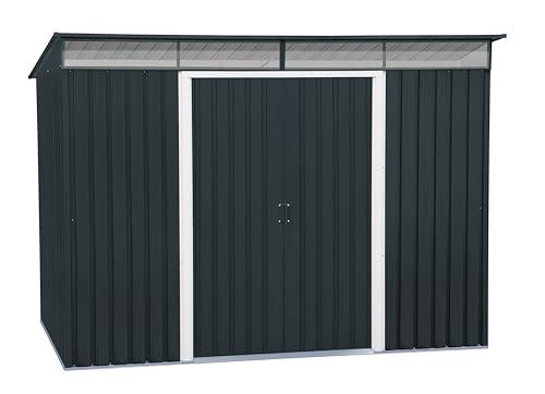 Duramax 7481 Casetta in metallo, 8 x 6 Pent Roof Skylight, Antracite