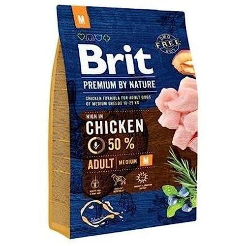 BRIT Premium by Nature Adult M - Alimento Completo per Cani di Taglia Media