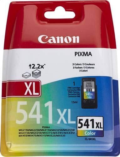 Cartuccia Canon CL-541XL Colore Originale Alta Capacità
