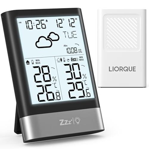 Stazione Meteo Wireless LIORQUE con Sensore Esterno