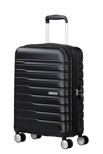 American Tourister Flashline - Spinner S, bagaglio a mano, 55 cm, 34 L, nero (shadow black)