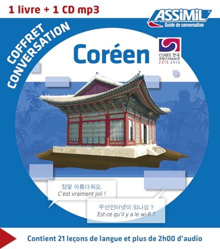 Coffret conversation coréen (guide+CD)
