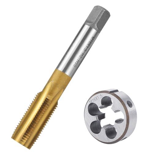 Set Maschio e Filiera M16 x 1.5 BIGP, Acciaio HSS per Filettatura Metrica