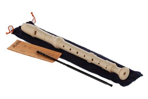 Flauto Dolce Aulos 303B Elite in Do Barocco Avorio