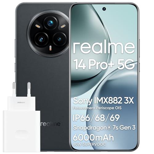 Realme 14 Pro+ 5G Grigio - Smartphone Android 12GB/512GB