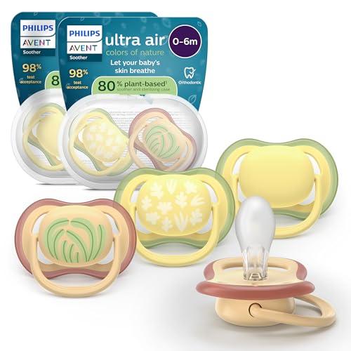 Philips Avent Ultra Air Ciucci 0-6 Mesi, Confezione da 4