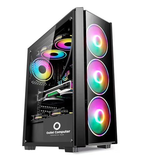 PC Gaming Computer Fisso Desktop i5 - GeForce 4 GB GDDR5 - Windows 11 PRO - WiFi USB - HDMI e VGA - Wireless - Ufficio Internet Scuola (RAM 16 GB - SSD 1 TB)