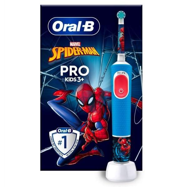 Oral-B Vitality Pro Kids Spiderman Spazzolino Elettrico Ricaricabile