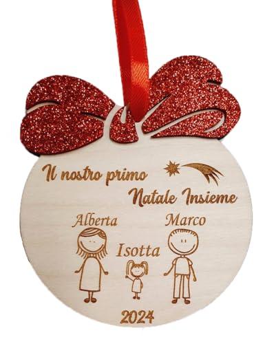 Pallina di Natale Personalizzata Famiglia