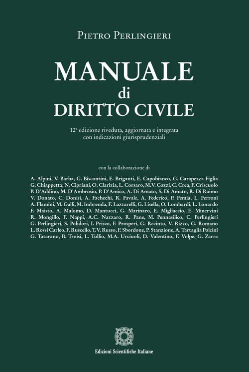 Manuale di Diritto Civile - Pietro Perlingieri (2024)