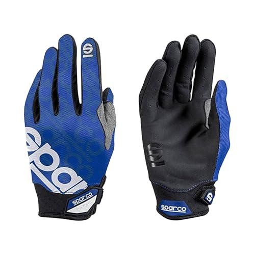 Sparco Meca 3 Guanti - Taglia 10 (M) Blu