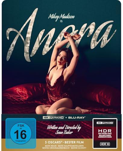 Anora - Limited SteelBook Edition (4K Ultra HD + Blu-ray)