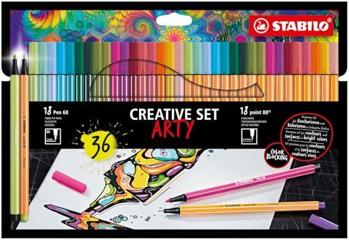 STABILO ARTY Creative Set - Astuccio da 36