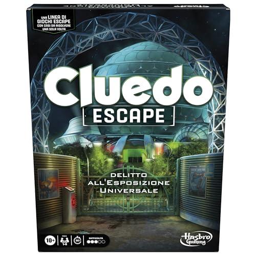 Hasbro Gaming Cluedo Escape - Delitto all’Esposizione Universale