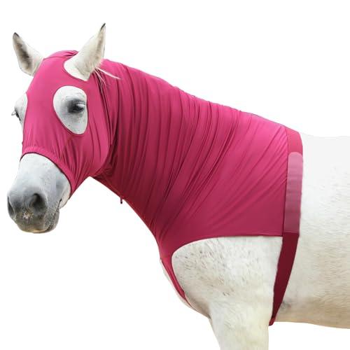 Gallopoff Hood Cavallo Elasticizzato con Zip - Protezione Totale e Comfort